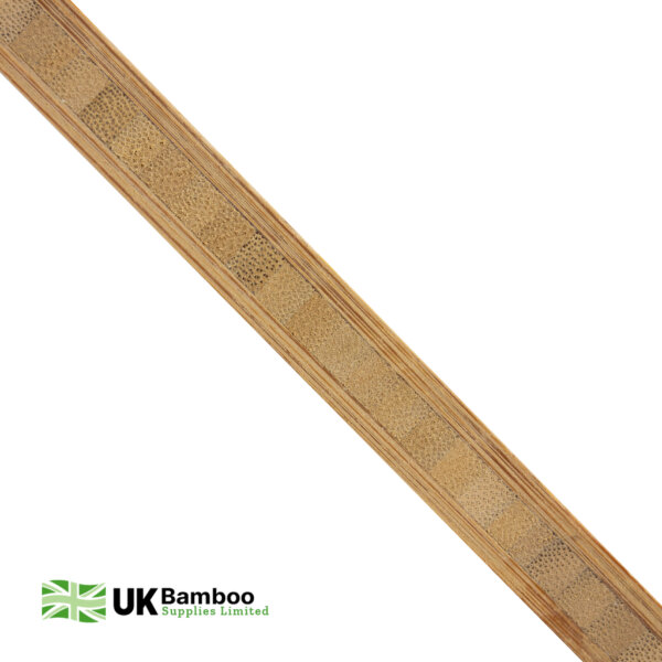 Side profile of the 12mm caramel bamboo 3 ply board