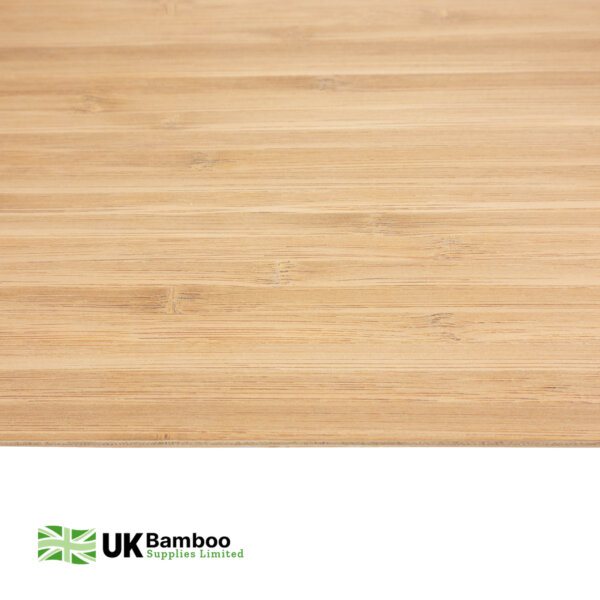 Top-down product image of the 3mm caramel bamboo veneer six ply