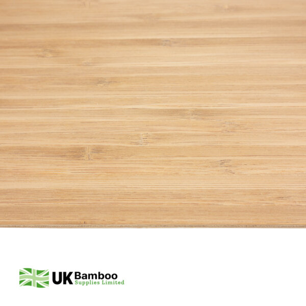 Top-down product image of the 3mm caramel bamboo veneer six ply