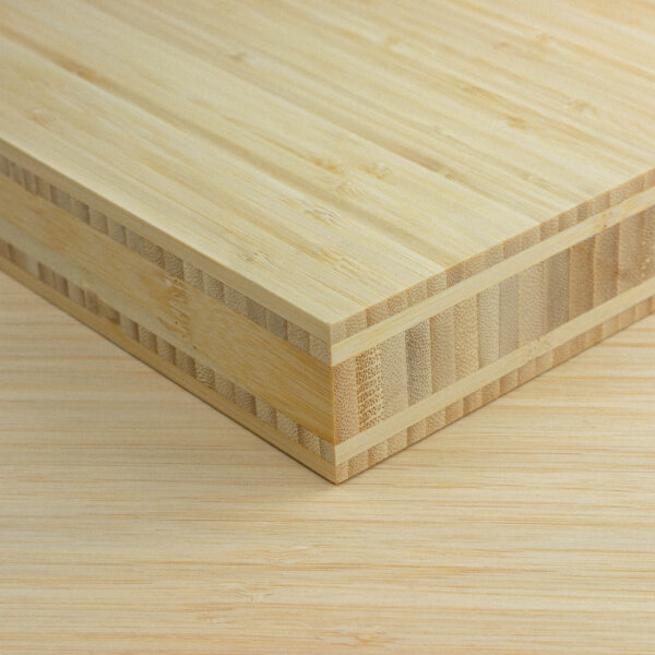 40mm Natural bamboo board 5 ply main product image