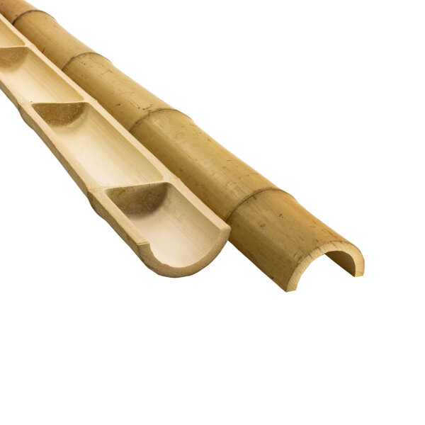 60/70mm Half round natural bamboo pole main product image