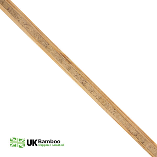 7mm Caramel bamboo board 3 ply side profile