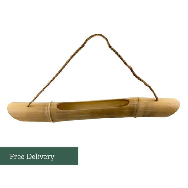 Horizontal Bamboo Planter