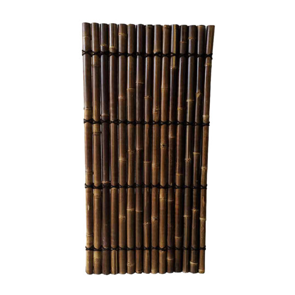 Java Black Half Pole Fence Panel - Main product image