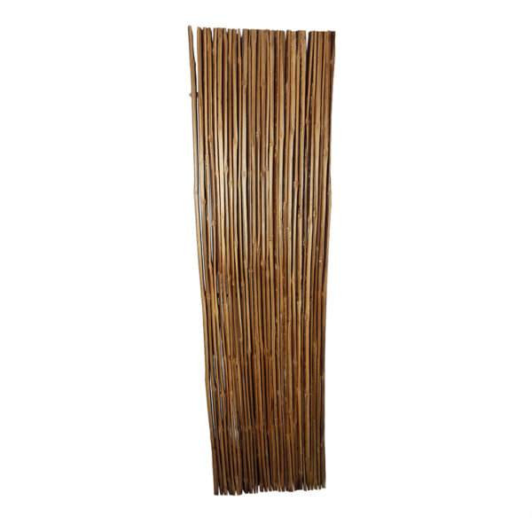 Main product image of the Java Black bamboo side slat fence panel