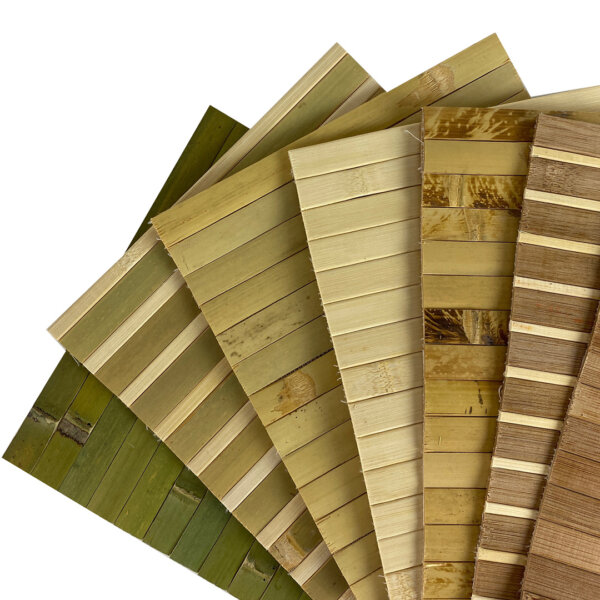 Main product image of the flexible bamboo wall panelling sample pack