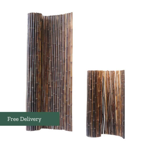 Black Bamboo Screen