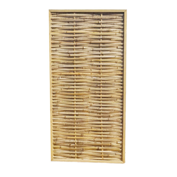 Woven bamboo fence panel for the garden, main product image