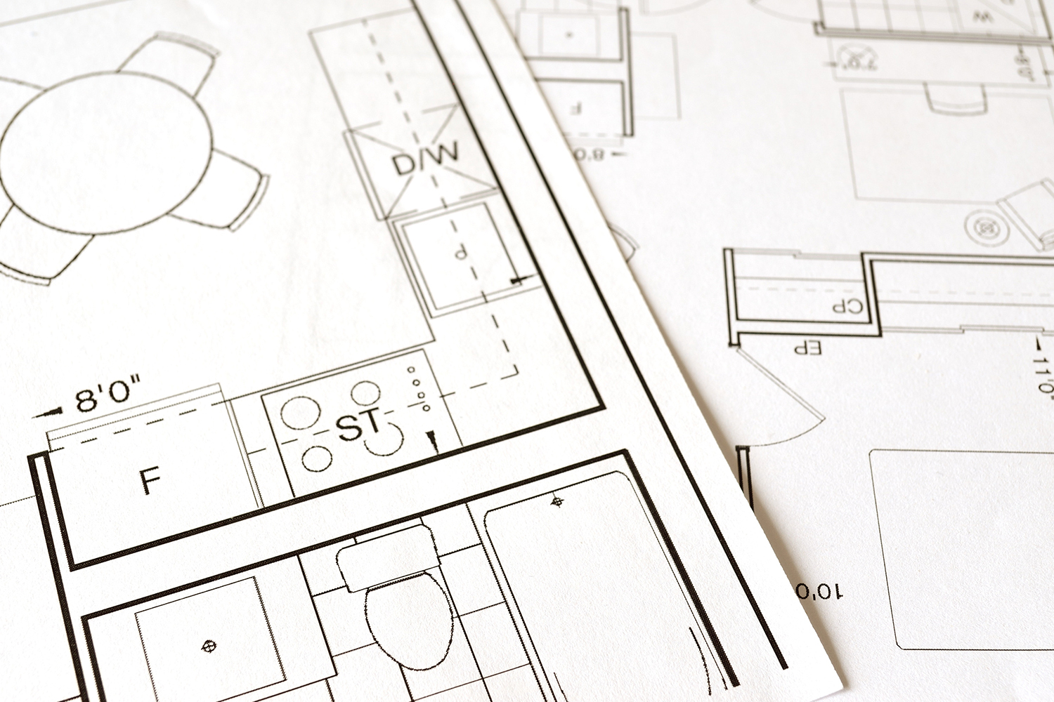 Room plans and blueprints for building a house