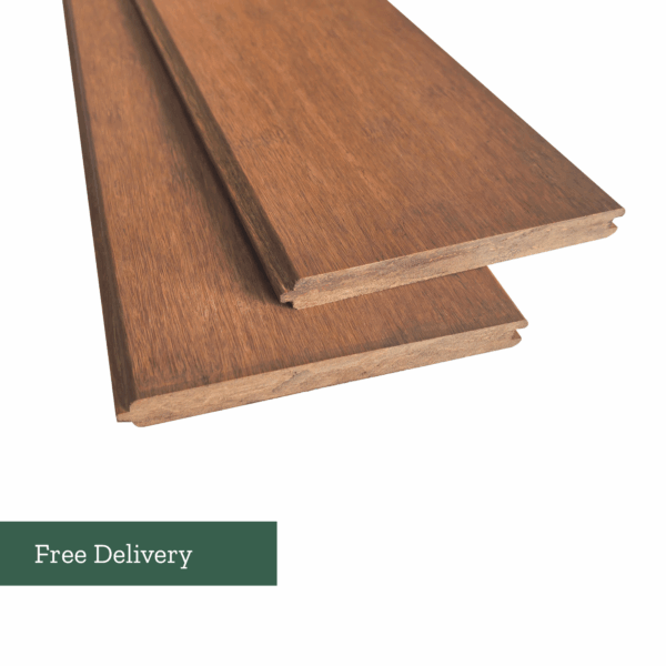 Bamboo Cladding / Fencing - Teak Colour