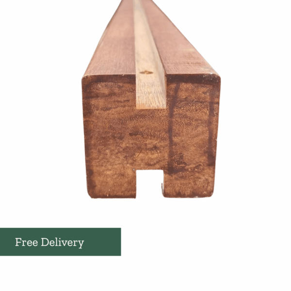 Bamboo Fence Post - Teak Colour